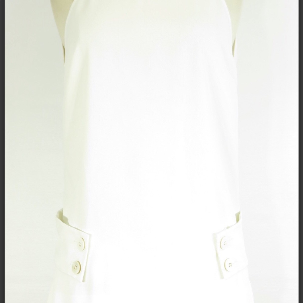 Derek Lam 10 Crosby white open back top